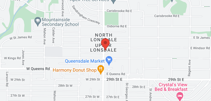 map of 3132 LONSDALE AVENUE